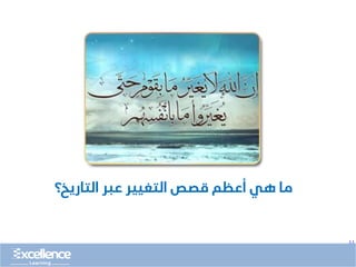 ..
‫التاريخ؟‬ ‫عبر‬ ‫التغيير‬ ‫قصص‬ ‫أعظم‬ ‫هي‬ ‫ما‬
 