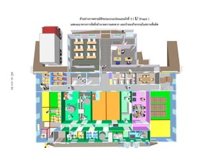 หน้
า
41
จาก
46
ตัวอย่ำงภำพสำมมิติของแบบแปลนแผนผังที่ 3 ( U Shape )
แสดงแนวทำงกำรจัดสิ่งอำนวยควำมสะดวก และจำลองกิจกรรมในสถำนที่ผลิต
 