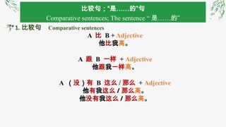 HSK level 3 grammar Chinese language.pptx
