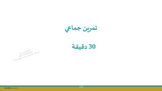 Copy Right ‫جراح‬ ‫محمد‬ ‫د‬
130
‫جماعي‬ ‫تمري‬
30
‫دقيقة‬
 