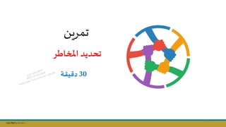 Copy Right ‫جراح‬ ‫محمد‬ ‫د‬
‫تمريال‬
30
‫دقيقة‬
‫اطر‬ ‫امل‬ ‫تحديد‬
65
 