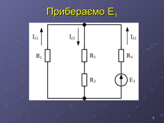 8
8
Прибераємо
Прибераємо E
E1
1
 