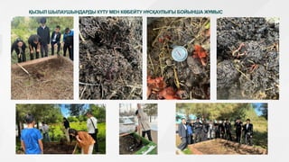 ҚЫЗЫЛ ШЫЛАУШЫНДАРДЫ КҮТУ МЕН КӨБЕЙТУ НҰСҚАУЛЫҒЫ БОЙЫНША ЖҰМЫС
 