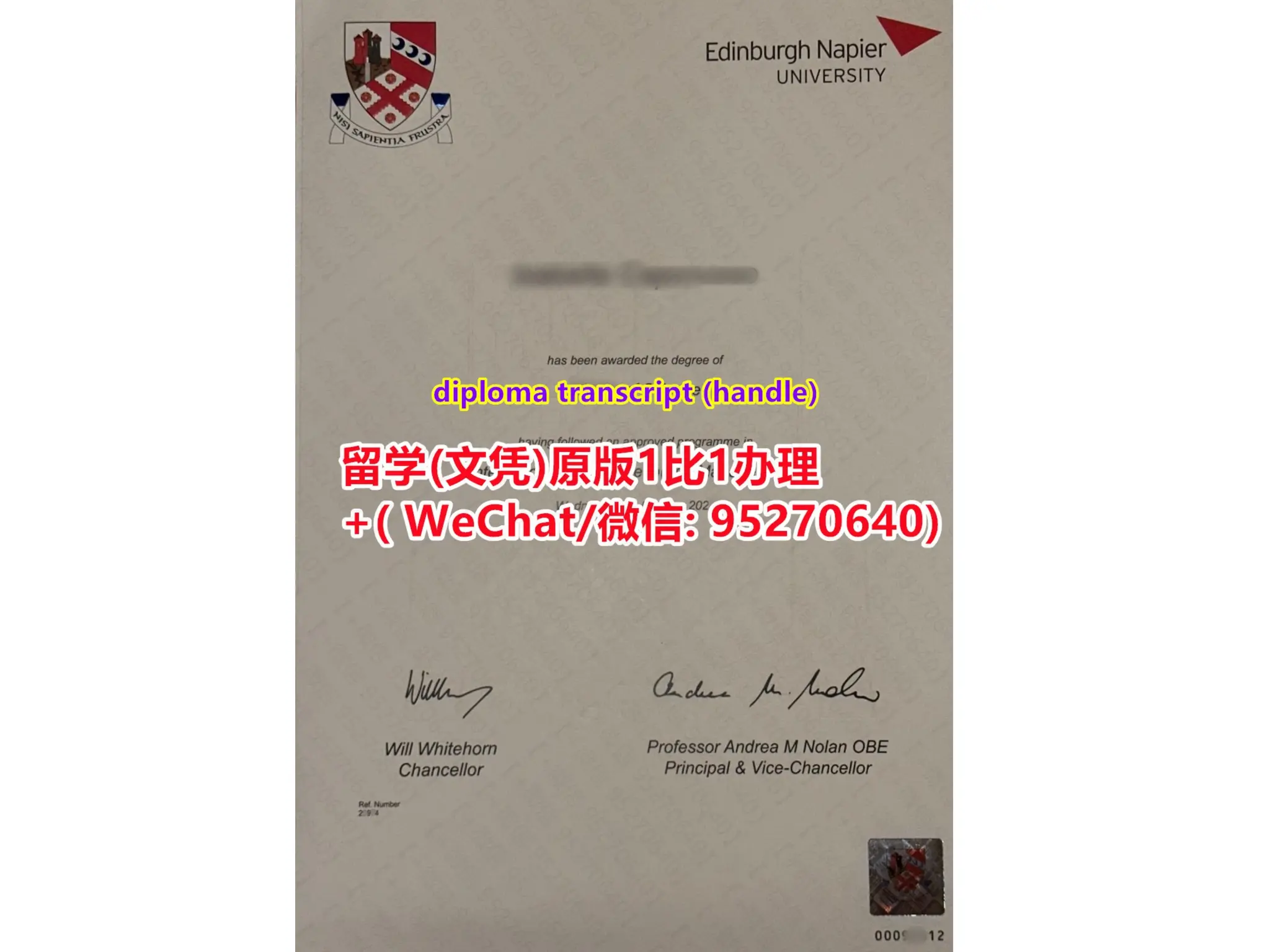 Edinburgh Transcript Edinburgh Napier University degree offer diploma Transcript | PPTX