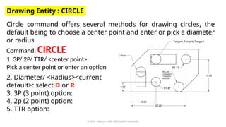 Mechanical and Engineering Drawing with AutoCAD | PPTX