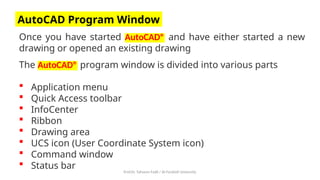 Mechanical and Engineering Drawing with AutoCAD | PPTX