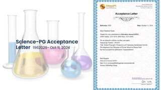 Science-PG Acceptance
Letter 1962029- Oct 11, 2024
 