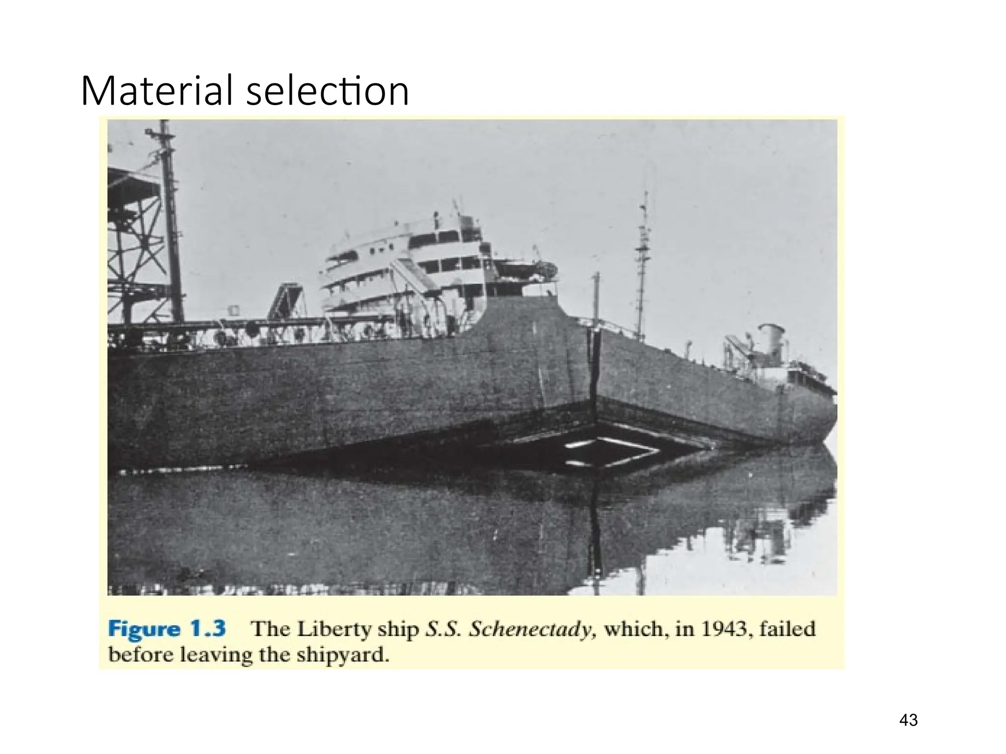 Material selection
43
 