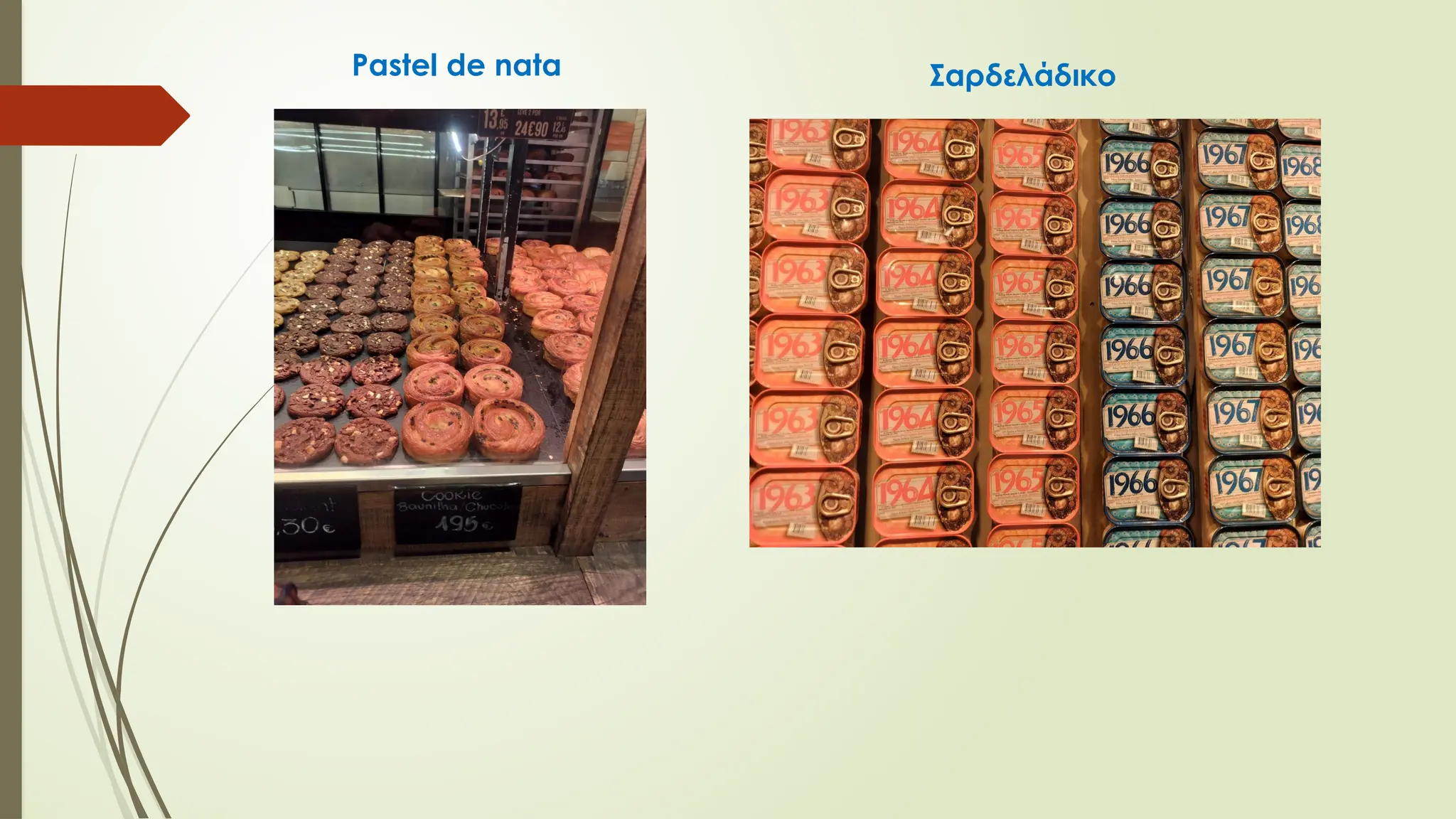 Pastel de nata Σαρδελάδικο
 