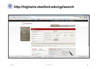 http://highwire.stanford.edu/cgi/search
12/27/2016 Hashemi S.M. 91
 