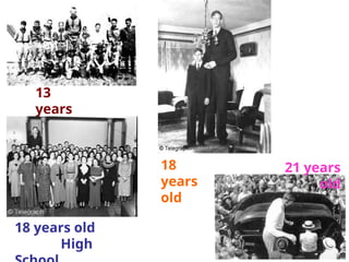 21
13
years
old
18
years
old
18 years old
High
21 years
old
 