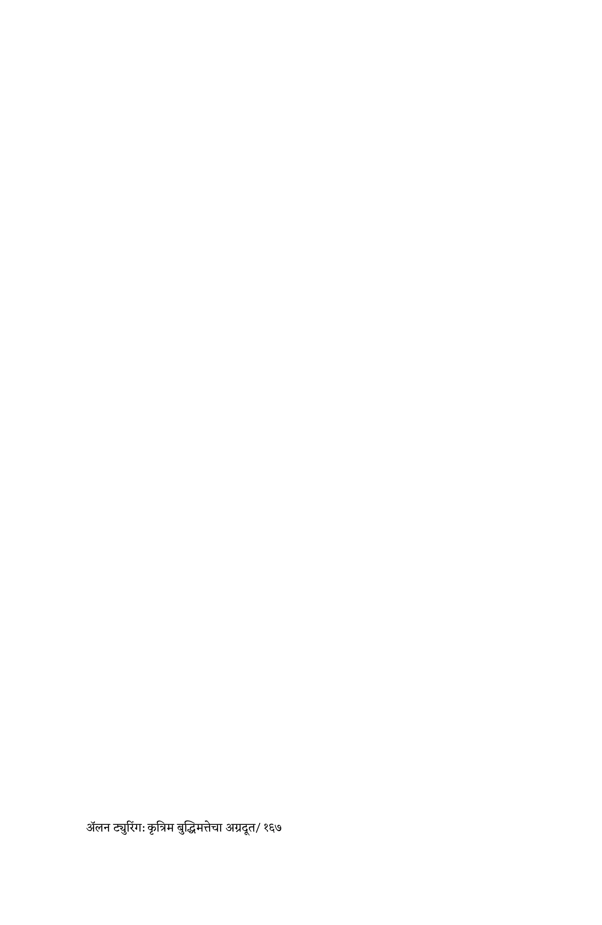 ॲलन ट्युरिंग: क
ृ त्रिम बुद्धिमत्तेचा अग्रदूत/ १६७
 