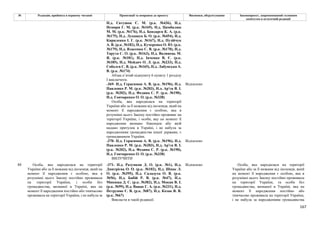 167
№ Редакція, прийнята в першому читанні Пропозиції та поправки до проекту Висновки, обґрунтування Законопроект, запропонований головним
комітетом в остаточній редакції
Н.д. Євтушок С. М. (р.к. №436), Н.д.
Немиря Г. М. (р.к. №169), Н.д. Цимбалюк
М. М. (р.к. №176), Н.д. Бондарєв К. А. (р.к.
№175), Н.д. Лукашук Б. О. (р.к. №454), Н.д.
Кириленко І. Г. (р.к. №167), Н.д. Пузійчук
А. В. (р.к. №182), Н.д. Кучеренко О. Ю. (р.к.
№179), Н.д. Власенко С. В. (р.к. №170), Н.д.
Тарута С. О. (р.к. №163), Н.д. Волинець М.
Я. (р.к. №181), Н.д. Івченко В. Є. (р.к.
№185), Н.д. Мейдич О. Л. (р.к. №233), Н.д.
Соболєв С. В. (р.к. №165), Н.д. Лабунська А.
В. (р.к. №174)
Абзац п’ятий підпункту 6 пункту 1 розділу
І виключити.
-369- Н.д. Герасимов А. В. (р.к. №196), Н.д.
Павленко Р. М. (р.к. №203), Н.д. Ар'єв В. І.
(р.к. №202), Н.д. Федина С. Р. (р.к. №190),
Н.д. Гончаренко О. О. (р.к. №338)
Відхилено
Особа, яка народилася на території
України або за її межами від іноземця, який на
момент її народження є особою, яка в
розумінні цього Закону постійно проживає на
території України, і особи, яку на момент її
народження визнано біженцем або якій
надано притулок в Україні, і не набула за
народженням громадянства іншої держави, є
громадянином України.
-370- Н.д. Герасимов А. В. (р.к. №196), Н.д.
Павленко Р. М. (р.к. №203), Н.д. Ар'єв В. І.
(р.к. №202), Н.д. Федина С. Р. (р.к. №190),
Н.д. Гончаренко О. О. (р.к. №338)
Відхилено
ВИЛУЧИТИ
-371- Н.д. Разумков Д. О. (р.к. №1), Н.д.
Дмитрієва О. О. (р.к. №102), Н.д. Шпак Л.
О. (р.к. №395), Н.д. Саладуха О. В. (р.к.
№56), Н.д. Бабій Р. В. (р.к. №47), Н.д.
Микиша Д. С. (р.к. №382), Н.д. Мокан В. І.
(р.к. №99), Н.д. Вацак Г. А. (р.к. №231), Н.д.
Петруняк Є. В. (р.к. №87), Н.д. Козак В. В.
(р.к. №67)
Відхилено
88 Особа, яка народилася на території
України або за її межами від іноземця, який на
момент її народження є особою, яка в
розумінні цього Закону постійно проживала
на території України, і особи без
громадянства, визнаної в Україні, яка на
момент її народження постійно або тимчасово
проживала на території України, і не набула за
Викласти в такій редакції:
Особа, яка народилася на території
України або за її межами від іноземця, який
на момент її народження є особою, яка в
розумінні цього Закону постійно проживала
на території України, та особи без
громадянства, визнаної в Україні, яка на
момент її народження постійно або
тимчасово проживала на території України,
і не набула за народженням громадянства
 