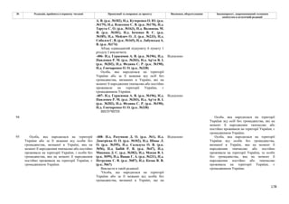 178
№ Редакція, прийнята в першому читанні Пропозиції та поправки до проекту Висновки, обґрунтування Законопроект, запропонований головним
комітетом в остаточній редакції
А. В. (р.к. №182), Н.д. Кучеренко О. Ю. (р.к.
№179), Н.д. Власенко С. В. (р.к. №170), Н.д.
Тарута С. О. (р.к. №163), Н.д. Волинець М.
Я. (р.к. №181), Н.д. Івченко В. Є. (р.к.
№185), Н.д. Мейдич О. Л. (р.к. №233), Н.д.
Соболєв С. В. (р.к. №165), Н.д. Лабунська А.
В. (р.к. №174)
Абзац одинадцятий підпункту 6 пункту 1
розділу І виключити.
-406- Н.д. Герасимов А. В. (р.к. №196), Н.д.
Павленко Р. М. (р.к. №203), Н.д. Ар'єв В. І.
(р.к. №202), Н.д. Федина С. Р. (р.к. №190),
Н.д. Гончаренко О. О. (р.к. №338)
Відхилено
Особа, яка народилася на території
України або за її межами від осіб без
громадянства, визнаних в Україні, які на
момент її народження тимчасово або постійно
проживали на території України, є
громадянином України.
-407- Н.д. Герасимов А. В. (р.к. №196), Н.д.
Павленко Р. М. (р.к. №203), Н.д. Ар'єв В. І.
(р.к. №202), Н.д. Федина С. Р. (р.к. №190),
Н.д. Гончаренко О. О. (р.к. №338)
Відхилено
ВИЛУЧИТИ
94 Особа, яка народилася на території
України від осіб без громадянства, які на
момент її народження тимчасово або
постійно проживали на території України, є
громадянином України.
-408- Н.д. Разумков Д. О. (р.к. №1), Н.д.
Дмитрієва О. О. (р.к. №102), Н.д. Шпак Л.
О. (р.к. №395), Н.д. Саладуха О. В. (р.к.
№56), Н.д. Бабій Р. В. (р.к. №47), Н.д.
Микиша Д. С. (р.к. №382), Н.д. Мокан В. І.
(р.к. №99), Н.д. Вацак Г. А. (р.к. №231), Н.д.
Петруняк Є. В. (р.к. №87), Н.д. Козак В. В.
(р.к. №67)
Відхилено
95 Особа, яка народилася на території
України або за її межами від особи без
громадянства, визнаної в Україні, яка на
момент її народження тимчасово або постійно
проживала на території України, і особи без
громадянства, яка на момент її народження
постійно проживала на території України, є
громадянином України.
Викласти в такій редакції:
"Особа, що народилася на території
України або за її межами від особи без
громадянства, визнаної в Україні, що на
Особа, яка народилася на території
України від особи без громадянства,
визнаної в Україні, яка на момент її
народження тимчасово або постійно
проживала на території України, та особи
без громадянства, яка на момент її
народження постійно або тимчасово
проживала на території України, є
громадянином України.
 