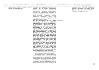 263
№ Редакція, прийнята в першому читанні Пропозиції та поправки до проекту Висновки, обґрунтування Законопроект, запропонований головним
комітетом в остаточній редакції
агресором або державою-окупантом, або
держави, яка не визнає територіальну
цілісність та суверенітет України, або
відмовляється визнавати протиправність
посягань на територіальну цілісність та
суверенітет України, зокрема голосувала
проти Резолюції Генеральної Асамблеї
Організації Об'єднаних Націй "Про
територіальну цілісність України" від 27
березня 2014 року № 68/262.
-647- Н.д. Мотовиловець А. В. (р.к. №90),
Н.д. В'ятрович В. М. (р.к. №431), Н.д.
Юрчишин Я. Р. (р.к. №215), Н.д. Кравчук Є.
М. (р.к. №108), Н.д. Лозинський Р. М. (р.к.
№222), Н.д. Ташева Т. Р. (р.к. №453), Н.д.
Васильченко Г. І. (р.к. №319), Н.д.
Геращенко І. В. (р.к. №188), Н.д. Герасимов
А. В. (р.к. №196), Н.д. Фріз І. В. (р.к. №198),
Н.д. Климпуш-Цинцадзе І. О. (р.к. №195),
Н.д. Сірко Ю. Л. (р.к. №210), Н.д. Цабаль В.
В. (р.к. №219), Н.д. Піпа Н. Р. (р.к. №316),
Н.д. Хлапук М. М. (р.к. №448), Н.д. Білозір
Л. М. (р.к. №230), Н.д. Ар'єв В. І. (р.к.
№202), Н.д. Грищук Р. П. (р.к. №423), Н.д.
Констанкевич І. М. (р.к. №238), Н.д.
Мезенцева-Федоренко М. С. (р.к. №369),
Н.д. Швець С. Ф. (р.к. №415), Н.д. Шуляк
О. О. (р.к. №13), Н.д. Ткаченко О. М. (р.к.
№342), Н.д. Княжицький М. Л. (р.к. №317),
Н.д. Горобець О. С. (р.к. №301), Н.д.
Бобровська С. А. (р.к. №217), Н.д. Фролов
П. В. (р.к. №122), Н.д. Торохтій Б. Г. (р.к.
№101), Н.д. Потураєв М. Р. (р.к. №94)
Відхилено
територіальну цілісність України" від 27
березня 2014 року № 68/262.
Абзац п'ятдесят п'ятий підпункту 6 пункту
1 Розділу І викласти в наступній редакції:
“Положення пункту 2 частини п'ятої цієї
статті не поширюються на іноземців та осіб
без громадянства, які зазначені у частинах
дев'ятнадцятій, двадцятій, двадцять четвертій
статті 4 Закону України "Про правовий статус
іноземців та осіб без громадянства" або які
мають визначні заслуги перед Україною, або
голосувала проти Резолюції Генеральної
Асамблеї Організації Об'єднаних Націй
"Про територіальну цілісність України" від
27 березня 2014 року № 68/262.
 
