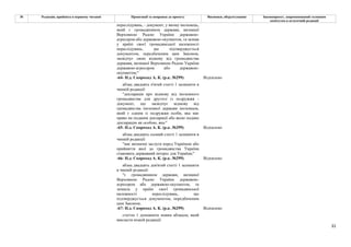 31
№ Редакція, прийнята в першому читанні Пропозиції та поправки до проекту Висновки, обґрунтування Законопроект, запропонований головним
комітетом в остаточній редакції
переслідувань, - документ, у якому іноземець,
який є громадянином держави, визнаної
Верховною Радою України державою-
агресором або державою-окупантом, та зазнав
у країні своєї громадянської належності
переслідувань, що підтверджується
документом, передбаченим цим Законом,
засвідчує свою відмову від громадянства
держави, визнаної Верховною Радою України
державою-агресором або державою-
окупантом;"
-64- Н.д. Скороход А. К. (р.к. №299) Відхилено
абзац двадцять п'ятий статті 1 залишити в
чинній редакції:
"декларація про відмову від іноземного
громадянства для другого із подружжя -
документ, що засвідчує відмову від
громадянства іноземної держави іноземцем,
який є одним із подружжя особи, яка має
право на подання декларації або якою подано
декларацію як особою, яка:"
-65- Н.д. Скороход А. К. (р.к. №299) Відхилено
абзац двадцять сьомий статті 1 залишити в
чинній редакції:
"має визначні заслуги перед Україною або
прийняття якої до громадянства України
становить державний інтерес для України;"
-66- Н.д. Скороход А. К. (р.к. №299) Відхилено
абзац двадцять дев'ятий статті 1 залишити
в чинній редакції:
"є громадянином держави, визнаної
Верховною Радою України державою-
агресором або державою-окупантом, та
зазнала у країні своєї громадянської
належності переслідувань, що
підтверджується документом, передбаченим
цим Законом;
-67- Н.д. Скороход А. К. (р.к. №299) Відхилено
статтю 1 доповнити новим абзацом, який
викласти втакій редакції:
 