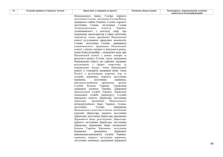 99
№ Редакція, прийнята в першому читанні Пропозиції та поправки до проекту Висновки, обґрунтування Законопроект, запропонований головним
комітетом в остаточній редакції
Національного банку; Голови, першого
заступника Голови, заступника Голови Фонду
державного майна України; Голови, першого
заступника Голови, заступника Голови
Антимонопольного комітету України;
уповноваженого з розгляду скарг про
порушення законодавства у сфері публічних
закупівель; члена, працівника Національної
комісії регулювання природних монополій;
Голови, заступника Голови, державного
уповноваженого, працівника Національної
комісії з цінних паперів та фондового ринку;
члена Консультаційно - експертної ради при
Національній комісії з цінних паперів та
фондового ринку; Голови, члена, працівника
Національної комісії, що здійснює державне
регулювання у сферах енергетики та
комунальних послуг; члена Національної
комісії зі стандартів державної мови; члена
Комісії з регулювання азартних ігор та
лотерей; керівника, першого заступника
керівника, заступника керівника,
військовослужбовця, працівника органів
Служби безпеки України, Управління
державної охорони України, Державної
прикордонної служби України, Державної
спеціальної служби транспорту; Служби
цивільного захисту; Директора, заступника
директора, працівника Національного
антикорупційного бюро України; Голови,
заступника Голови, працівника
Національного агентства з питань запобігання
корупції; Директора, першого заступника
Директора, заступника Директора, працівника
Державного бюро розслідувань; Директора,
першого заступника Директора, заступника
Директора, працівника Бюро економічної
безпеки України; Керівника, заступника
Керівника, працівника Державної
кримінально-виконавчої служби України;
керівника, першого заступника керівника,
заступника керівника, працівника Державної
 