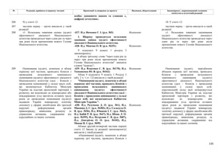 135
№ Редакція, прийнята в першому читанні Пропозиції та поправки до проекту Висновки, обґрунтування Законопроект, запропонований головним
комітетом в остаточній редакції
особи» доповнити знаком та словами «,
цифрові детективи».
206 9) у статті 12: 10. У статті 12:
207 частини першу – третю викласти у такій
редакції:
частини першу – третю викласти в такій
редакції:
-427- Н.д. Янченко Г. І. (р.к. №5) Відхилено
1. Щороку проводиться незалежна
зовнішня оцінка (аудит) ефективності
діяльності Національного агентства.
-428- Н.д. Мовчан О. В. (р.к. №351) Відхилено
208 «1. Незалежна зовнішня оцінка (аудит)
ефективності діяльності Національного
агентства проводиться через один рік та через
три роки після призначення нового Голови
Національного агентства.
У підпункті 9 пункту 1 розділу I
законопроекту:
в абзаці третьому слова "через один рік та
через три роки після призначення нового
Голови Національного агентства" замінити
словом "щороку";
«1. Незалежне зовнішнє оцінювання
(аудит) ефективності діяльності
Національного агентства проводиться через
один рік та через три роки після
призначення нового Голови Національного
агентства.
-429- Н.д. Власенко С. В. (р.к. №170), Н.д.
Тимошенко Ю. В. (р.к. №162)
Відхилено
Абзац 4 підпункту 9 пункту 1 Розділу І
(абз. 2 ч. 1 ст. 12) викласти у такій редакції:
"Оцінювання (аудит), зазначене в абзаці
першому цієї частини, проводить Комісія з
проведення незалежного зовнішнього
оцінювання (аудиту) ефективності
діяльності Національного агентства (далі –
Комісія з проведення оцінювання) у складі
трьох осіб, які визначаються Кабінетом
Міністрів України.".
-430- Н.д. Разумков Д. О. (р.к. №1), Н.д.
Микиша Д. С. (р.к. №382), Н.д. Саладуха О.
В. (р.к. №56), Н.д. Юнаков І. С. (р.к. №63),
Н.д. Бабій Р. В. (р.к. №47), Н.д. Шпак Л. О.
(р.к. №395), Н.д. Петруняк Є. В. (р.к. №87),
Н.д. Дмитрієва О. О. (р.к. №102), Н.д.
Мокан В. І. (р.к. №99)
Відхилено
209 Оцінювання (аудит), зазначене в абзаці
першому цієї частини, проводить Комісія з
проведення незалежного зовнішнього
оцінювання (аудиту) ефективності діяльності
Національного агентства (далі – Комісія з
проведення оцінювання) у складі трьох осіб,
які визначаються Кабінетом Міністрів
України на підставі пропозицій партнерів з
розвитку, які відповідно до міжнародних або
міждержавних угод протягом останніх трьох
років до проведення оцінювання (аудиту)
надавали Україні міжнародну технічну
допомогу у сферах запобігання або протидії
корупції, реформування органів
правопорядку, виявлення, розшуку та
управління активами, одержаними від
корупційних та інших злочинів.
Абзаци другий-четвертий частини першої
статті 12 Закону (у редакції законопроекту)
викласти у такій редакції:
«Оцінювання (аудит), зазначене в абзаці
першому цієї частини, проводить Комісія з
Оцінювання (аудит), передбачене
абзацом першим цієї частини, проводить
Комісія з проведення незалежного
зовнішнього оцінювання (аудиту)
ефективності діяльності Національного
агентства (далі – Комісія з проведення
оцінювання) у складі трьох осіб,
персональний склад якої затверджується
Кабінетом Міністрів України на підставі
пропозицій партнерів з розвитку, які
відповідно до міжнародних або
міждержавних угод протягом останніх
трьох років до проведення оцінювання
(аудиту) надавали Україні міжнародну
технічну допомогу у сферах запобігання або
протидії корупції, реформування органів
правопорядку, виявлення, розшуку та
управління активами, одержаними від
корупційних та інших злочинів.
 