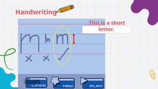 Letter m .sounds and examples and photos | PPTX