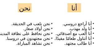 عرض تقديمي ضمائر المتكلم - المخاطب - الغائب.pptx