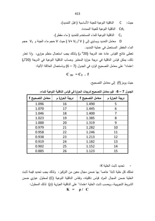 413
«Ɣţ
C

ŕŬƗ§řƊƔŸƆƅřƔŷÃƊƅ§řƔƆƁŕƊƅ§
 ¯Ɣ¯ƈśƅ§¿ŗƁ řƔŬ


Cd1

©¯¯ƈƈƅ§řƊƔŸƆƅřƔŷÃƊƅ§řƔƆƁŕƊƅ§



C1

 ±·Ƃƈ¡ŕƈ ¯Ɣ¯ƈśƆƅÀ¯ŦśŬƈƅ§¡ŕƈƆƅřƔŷÃƊƅ§řƔƆƁŕƊƅ§



D

 Ƒƅ¥ÅÃŕŬƔÃ¯Ɣ¯ƈśƅ§¿ƈŕŸƈ
V+ V1 / V

(

«Ɣţ
V

ÃřƊƔŸƅ§¡ŕƈÀŠţ
V1

ÀŠţ
¯Ɣ¯ƈśƅ§řƔƆƈŷƓž¿ƈŸśŬƈƅ§±·Ƃƈƅ§¡ŕƈƅ§

řŠ±¯ƅ§¯Ɗŷ©¯ŕŷ³ŕƔƂƅ§şœŕśƊƑ·Ÿś
20
º

±°Ÿś§° ǔ§ÃžÅ
±§
±ţÀ¸Ɗƈ¿ŕƈŸśŬ§¨ŠƔ¾ƅ°ƅÃ À

Ã±ŗśŦƈƅ§©
±§
±ţřŠ±¯ƓžřƔƆƁŕƊƅ§³ŕƔƁÁƄƈƔž¾ƅ°
řŠ±¯ƅ§ƓžřƔŷÃƊƅ§řƔƆƁŕƊƅ§¨ŕŬţ
20
º
 À
ƈƑƆŷ§¯ŕƈśŷ§
Šƅ§Ɠž¯±§Ãƅ§ŢƔţŰśƅ§¿ƈŕŸ
¿Ã¯
7

–

6
řƔśƕ§řƁƜŸƅ§¿ŕƈŸśŬŕŗÃ

C ƕ = CT . f
²ƈ±Ɣ«Ɣţ
f
ŢƔţŰśƅ§¿ƈŕŸƈƑƅ¥

¾Â®Şƃ¦

7

–

6
 œƆƄƃŗƒŵÂƈƃ¦ŗƒƄſœƈƃ¦²œƒſƑż¨
°¦
°šƃ¦©œŞ°®ƃŠƒšŮřƃ¦¾ƆœŶƆ¿ƒſ

¿¨
°¦
°šƃ¦ŗŞ°®

ŠƒšŮřƃ¦¾ƆœŶƆ
f
¿¨
°¦
°šƃ¦ŗŞ°®

ŠƒšŮřƃ¦¾ƆœŶƆ
f
5

1.490

16

1.096

6

1.445

17

1.070

7

1.400

18

1.046

8

1.385

19

1.023

9

1.319

20

1.000

10

1.282

21

0.979

11

1.246

22

0.958

12

1.213

23

0.938

13

1.182

24

0.919

14

1.152

25

0.902

15

1.123

26

0.885


-
řƔƆŦƅ§ªŗŕŝ¯Ɣ¯ţś
K

ÁƈÁƔŸƈ¿ŕŠƈÁƈŲŕƎŗŕŰŕŦŕśŗŕŝřƔƆŦ¿Ƅ¾Ɔśƈś
ªŗŕŝřƈƔƁ¯Ɣ¯ţś¨ŠƔ¾ƅ°ƅÃž²ƔƄ±śƅ§
 řƔŷÃƊƅ§ řƔƆƁŕƊƅ§ ³ŕƂśÃ žƌśƔƆƁŕƊ ³ŕƔƁ ¯§
±ƈƅ§ ¿ŕŠƈƅ§ ÁƈŲ řƔƆŦƅ§
C
ÁƈŲ Å
±ŕƔŷ ¿ÃƆţƈƅ
řƔ±ŕƔŸƅ§řƔƆƁŕƊƅ§ƑƆŷ§¯ŕƈśŷ§řƔƆŦƅ§ªŗŕŝ¨ŬţƔÃžřƔŗƔ±Šśƅ§·Ã±Ůƅ§
ȡ
¿ÃƆţƈƅ§¾ƅ°ƅ

. ȡ
 