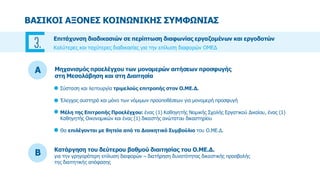 ΒΑΣΙΚΟΙ ΑΞΟΝΕΣ ΚΟΙΝΩΝΙΚΗΣ ΣΥΜΦΩΝΙΑΣ
Επιτάχυνση διαδικασιών σε περίπτωση διαφωνίας εργαζομένων και εργοδοτών
Καλύτερες και ...