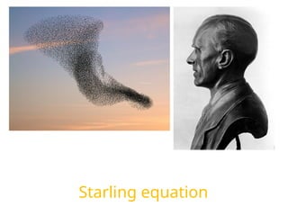 Starling equation
 