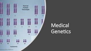 genetics introduction to basic genetics chromosomal | PPTX