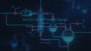 Process Flow Design for an Annual Production Capacity of 190,000 Tons ...