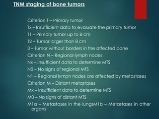 Comprehensive Overview of Bone Tumors: Classification, Diagnosis, and ...