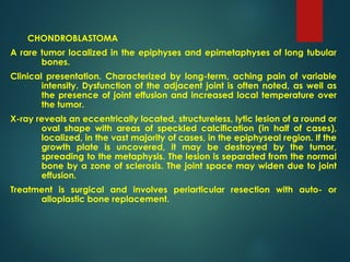 Comprehensive Overview of Bone Tumors: Classification, Diagnosis, and ...