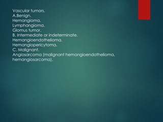 Comprehensive Overview of Bone Tumors: Classification, Diagnosis, and ...