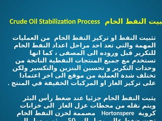 Comprehensive Overview of Crude Oil Stabilization Processes and Units ...