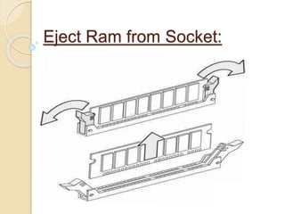 Eject Ram from Socket: 
 