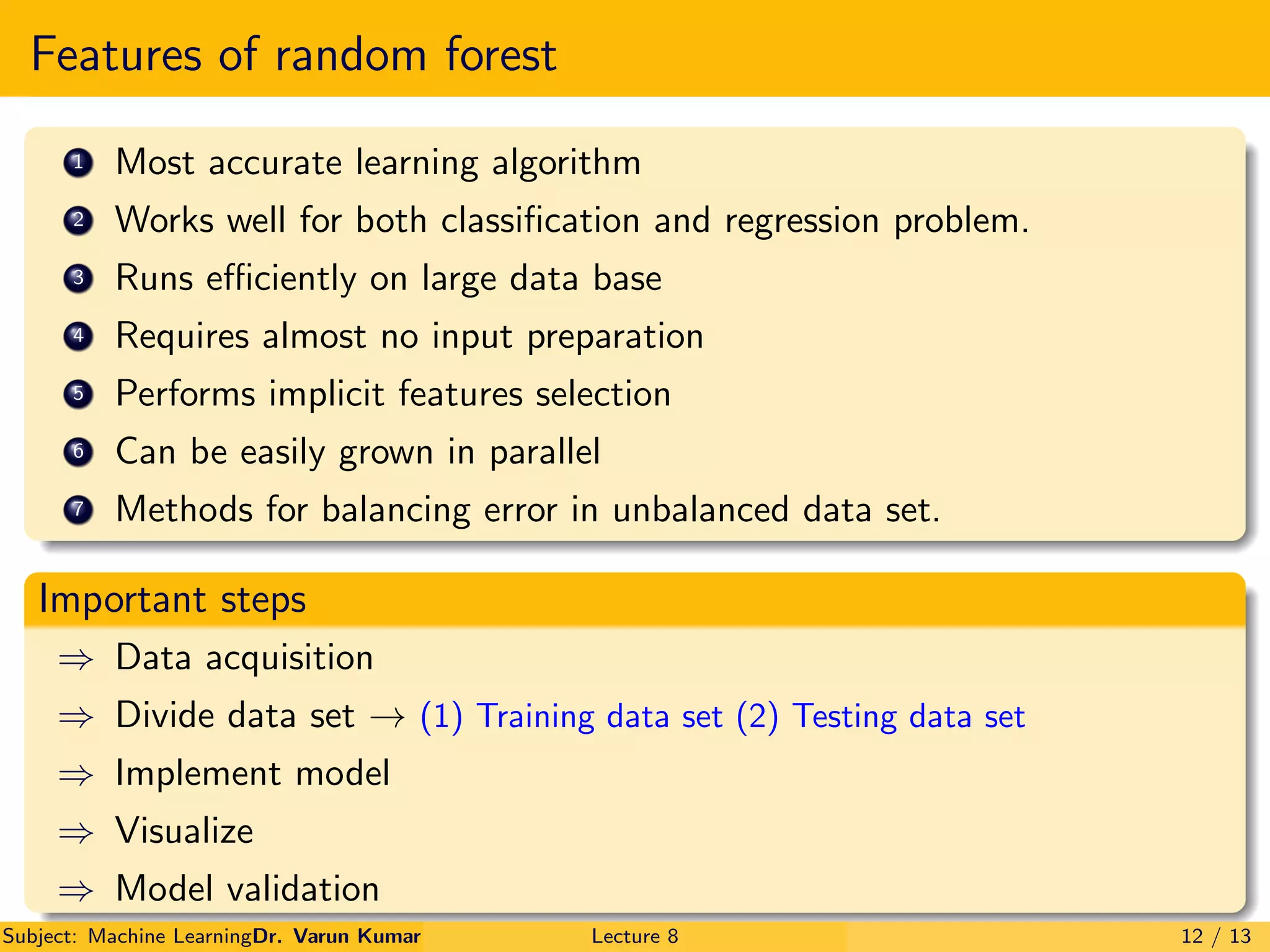 Random forest (Machine learning) | PDF | Technology Industry | Industries