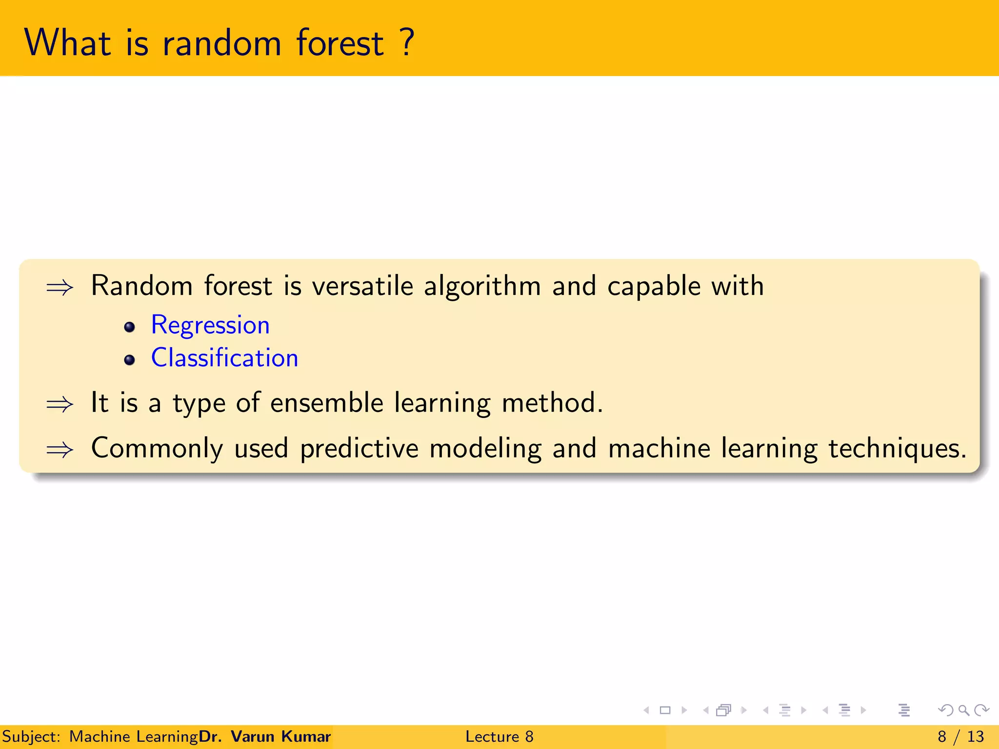 Random forest (Machine learning) | PDF | Technology Industry | Industries