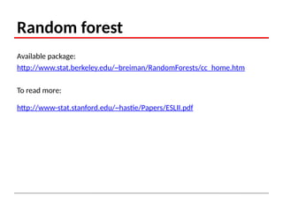 Random Forest algorithm in Machine learning | PPT