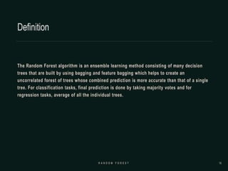 random forest a machine learning algorithm .pptx