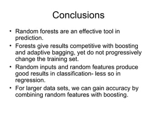 RandomForests powerful supervised ensemble learning algorithm | PPT
