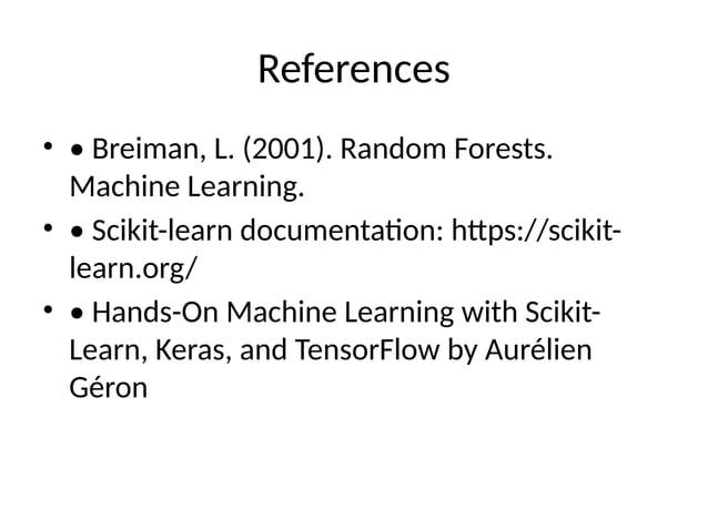 Seminar PPT on Random Forest Tree Algorithm | PPT