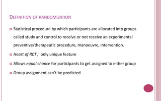 Randomization | PPTX