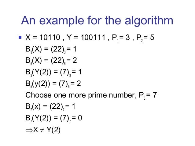 Randomized algorithms ver 1.0