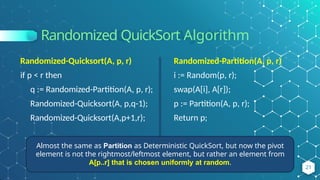 randomizedalgorithm and understand quick sort.pptx