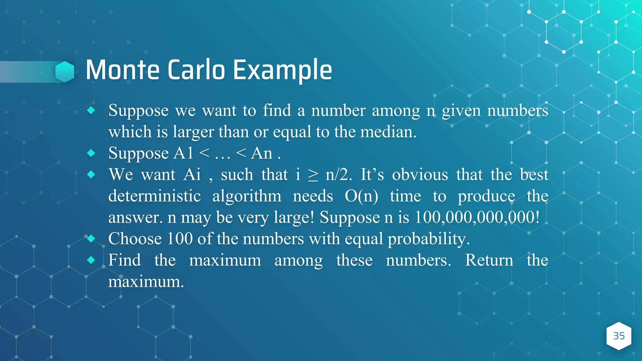 Randomized Algorithm- Advanced Algorithm | PPTX