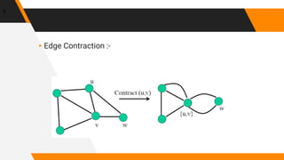 Randomized algorithm min cut problem and its solution using karger's ...