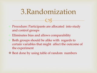 Randomized Controlled Trials ppt.pptx | Medical Tests | Medical Health