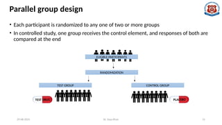 Parallel Design Under Rct Randomized controlled trial (RCT) .pptx