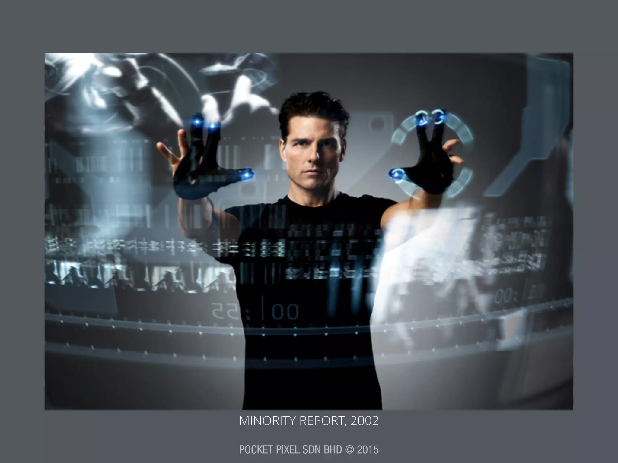 POCKET PIXEL SDN BHD © 2015
MINORITY REPORT, 2002
 