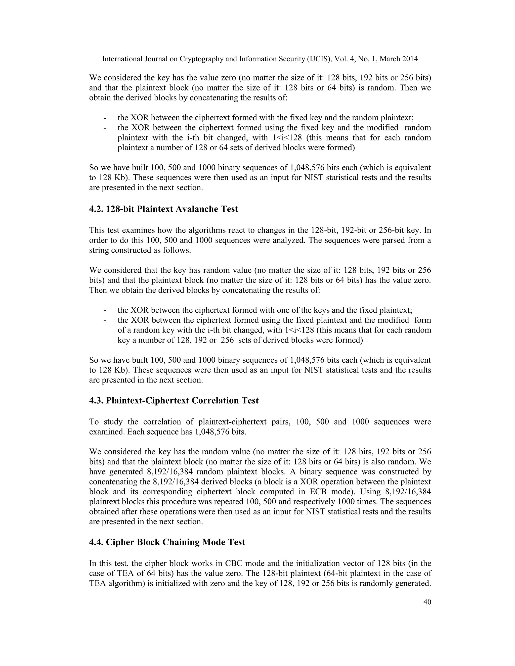 Randomness evaluation framework of cryptographic algorithms | PDF