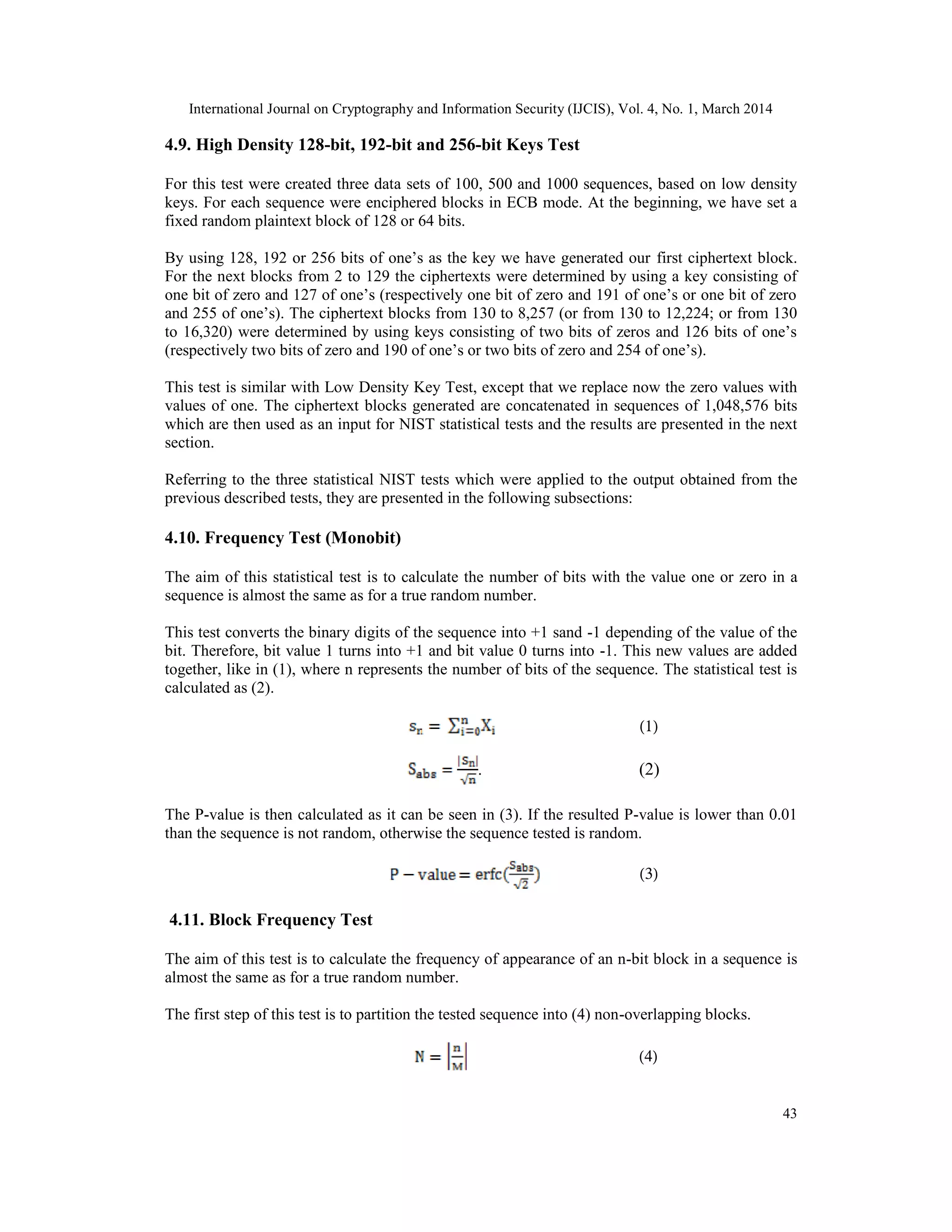 Randomness evaluation framework of cryptographic algorithms | PDF